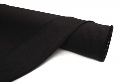 Ткань костюмная 24880 2022, 220 гр/м2, шир.150см, цвет чёрный - купить в Златоусте. Цена 446.45 руб.